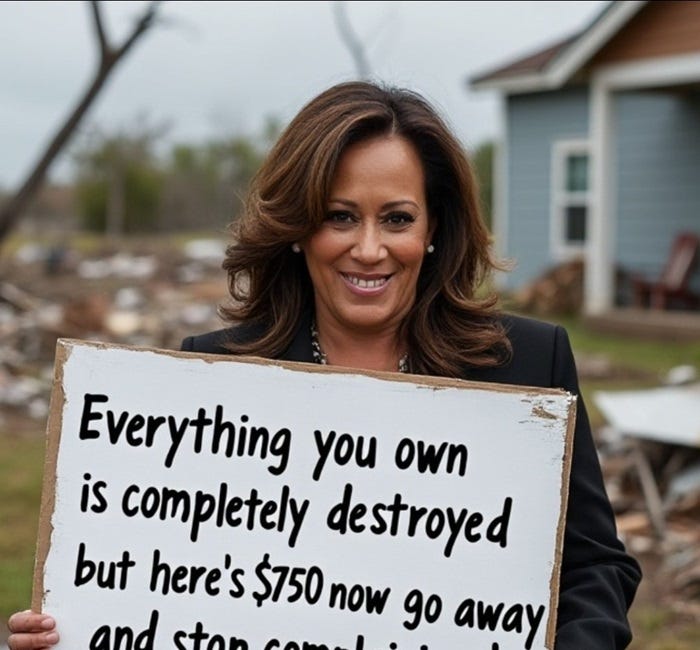 Mayorkas To Helene Survivors: We Spent All $$$ On Illegals, You Are On Your Own!