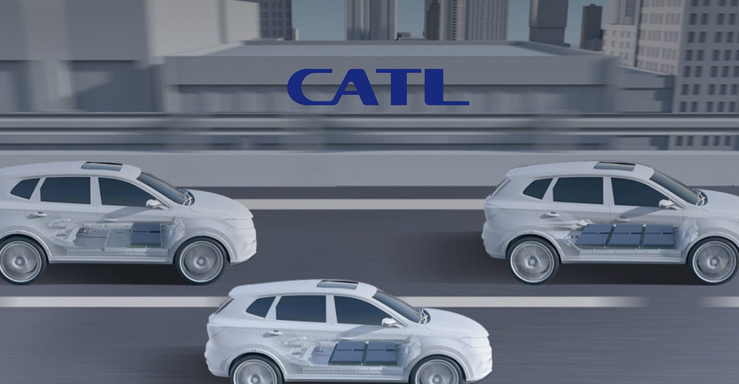 CATL Announces $1.19B in H1 Net Profits CATL Announces $1.19B in H1 Net Profits