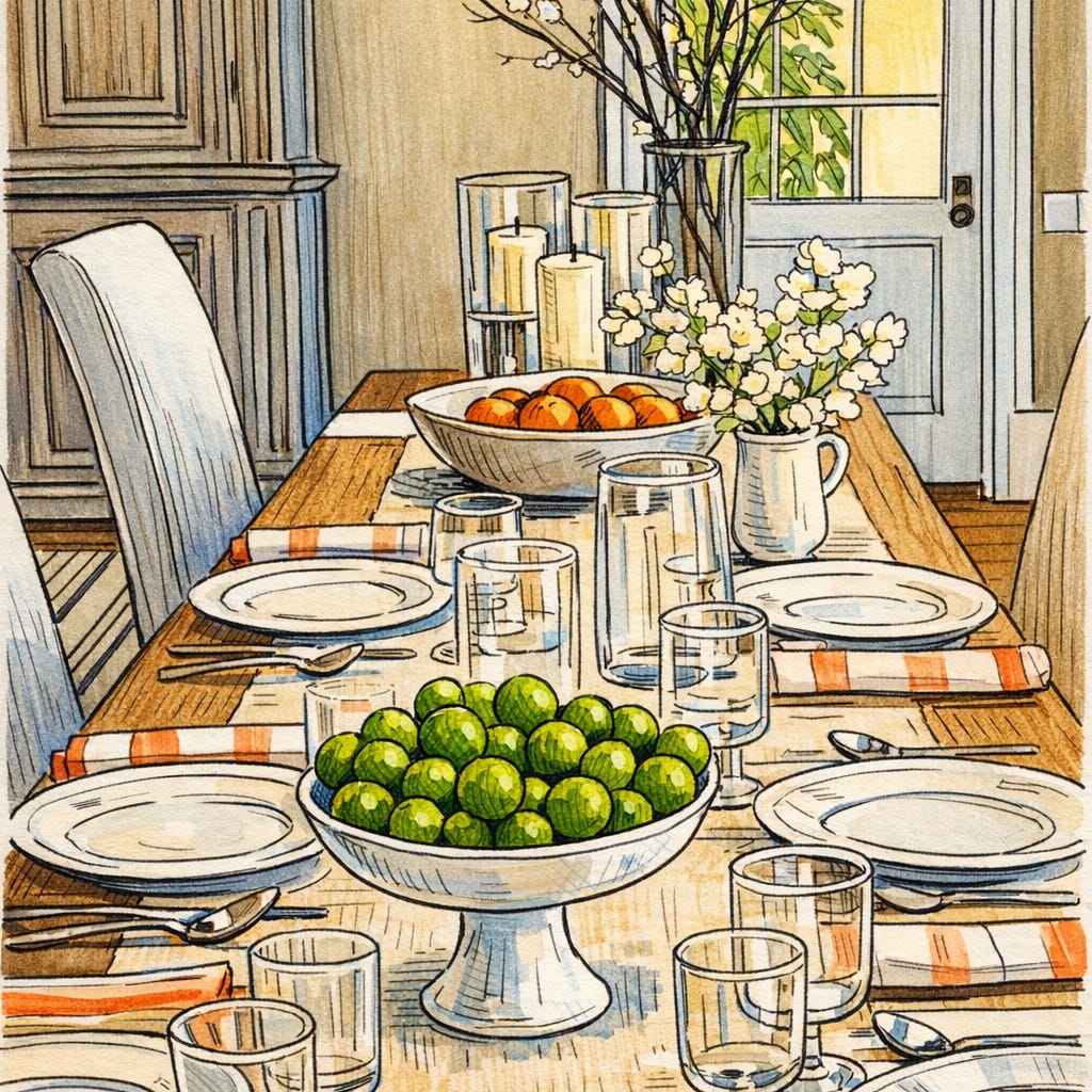 Being the Table