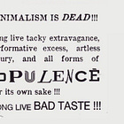 LONG LIVE BAD TASTE!