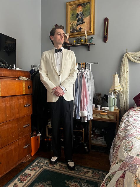 I’m afraid he may have worn it better