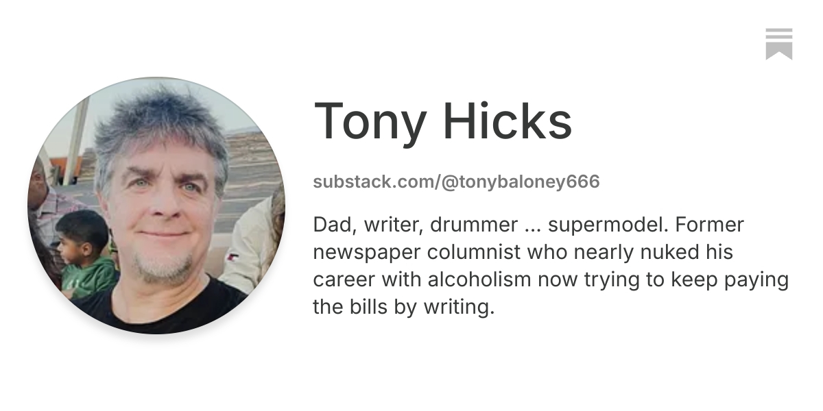 Tony Hicks | Substack