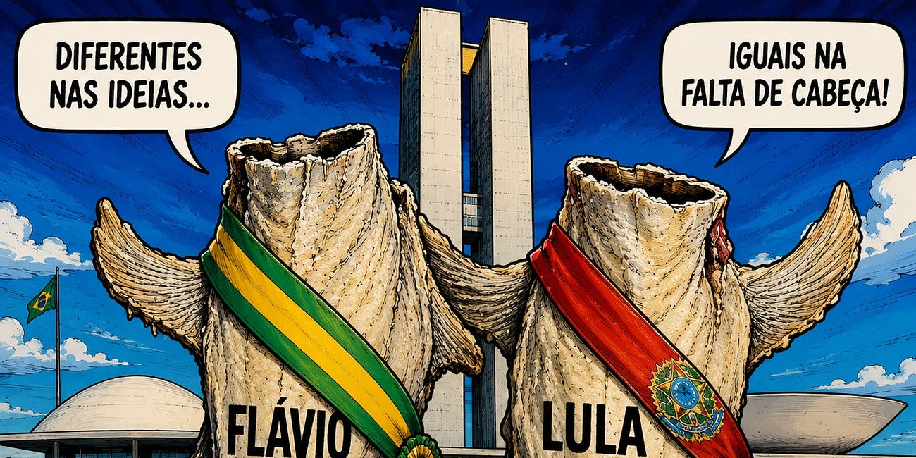 Entre duas cabeças de bacalhau