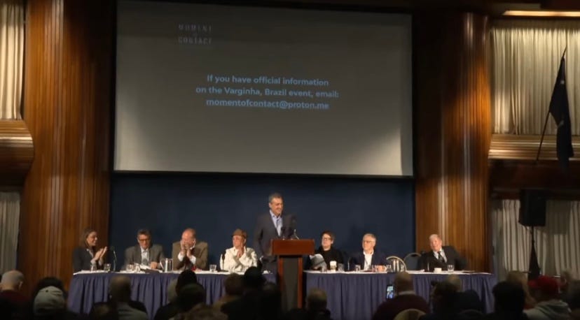 News article: "Witnesses describe 1996 Brazil UFO encounter"