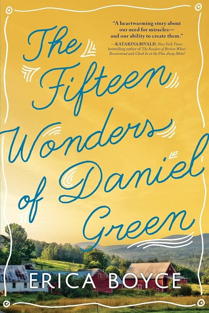 Book cover of The Fifteen Wonders of Daniel Green Book cover of The Fifteen Wonders of Daniel Green