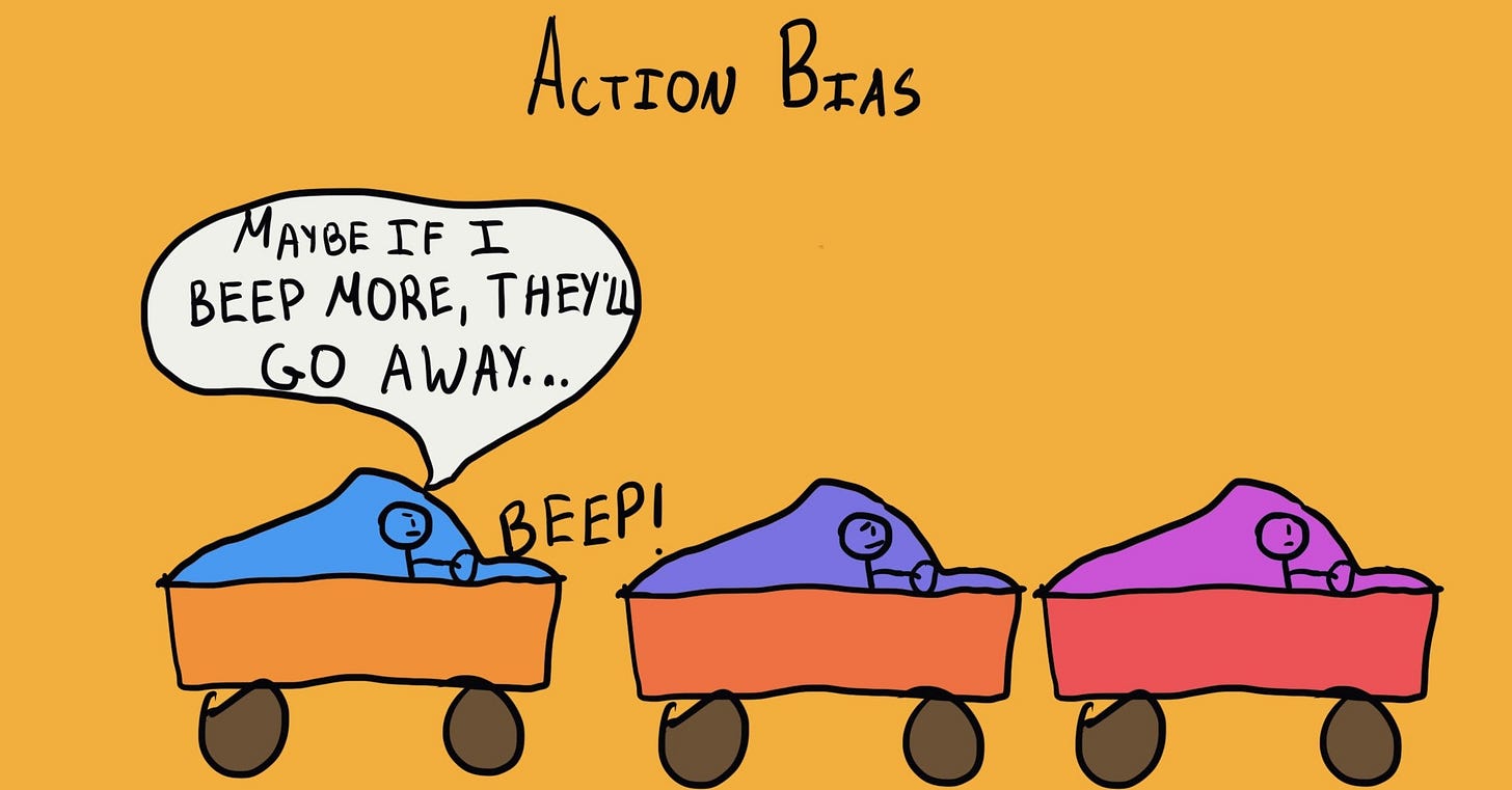 action bias action bias
