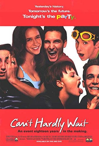 Amazon.com: Can't Hardly Wait Poster Movie (27 x 40 Inches - 69cm x 102cm)  (1998): Posters & Prints