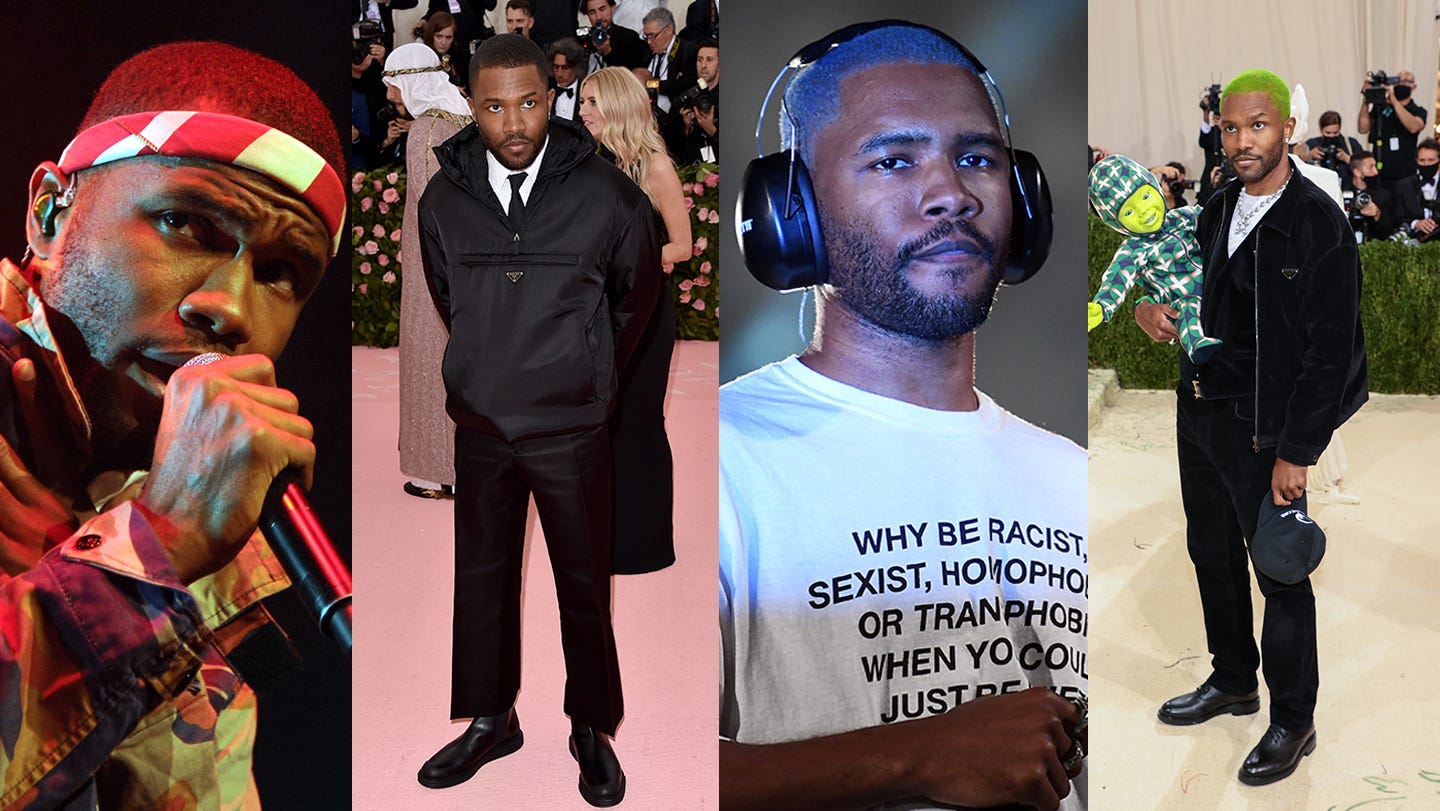 A guide to Frank Ocean's style evolution A guide to Frank Ocean's style evolution