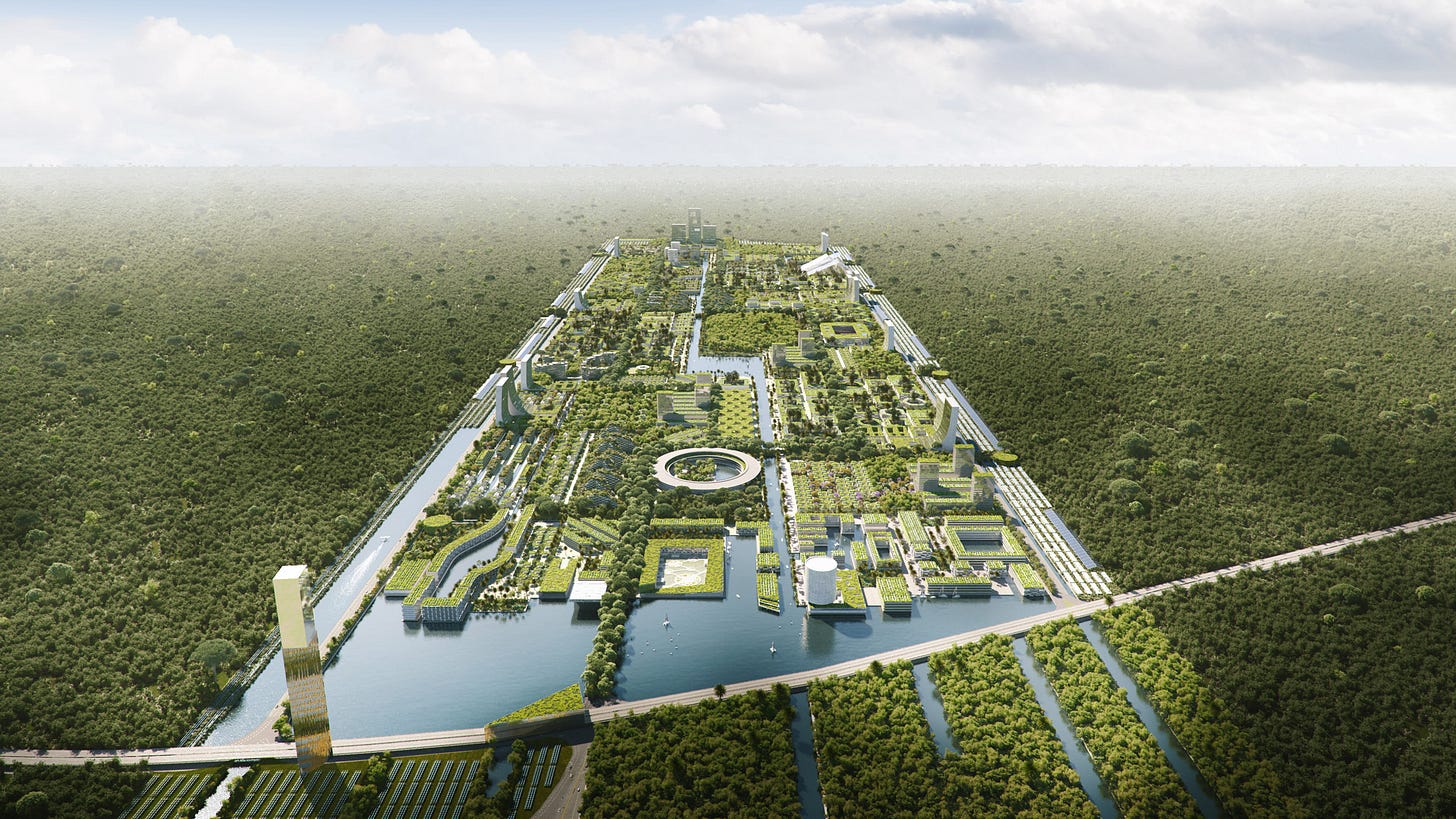 Ten futuristic cities set to be built around the world Ten futuristic cities set to be built around the world