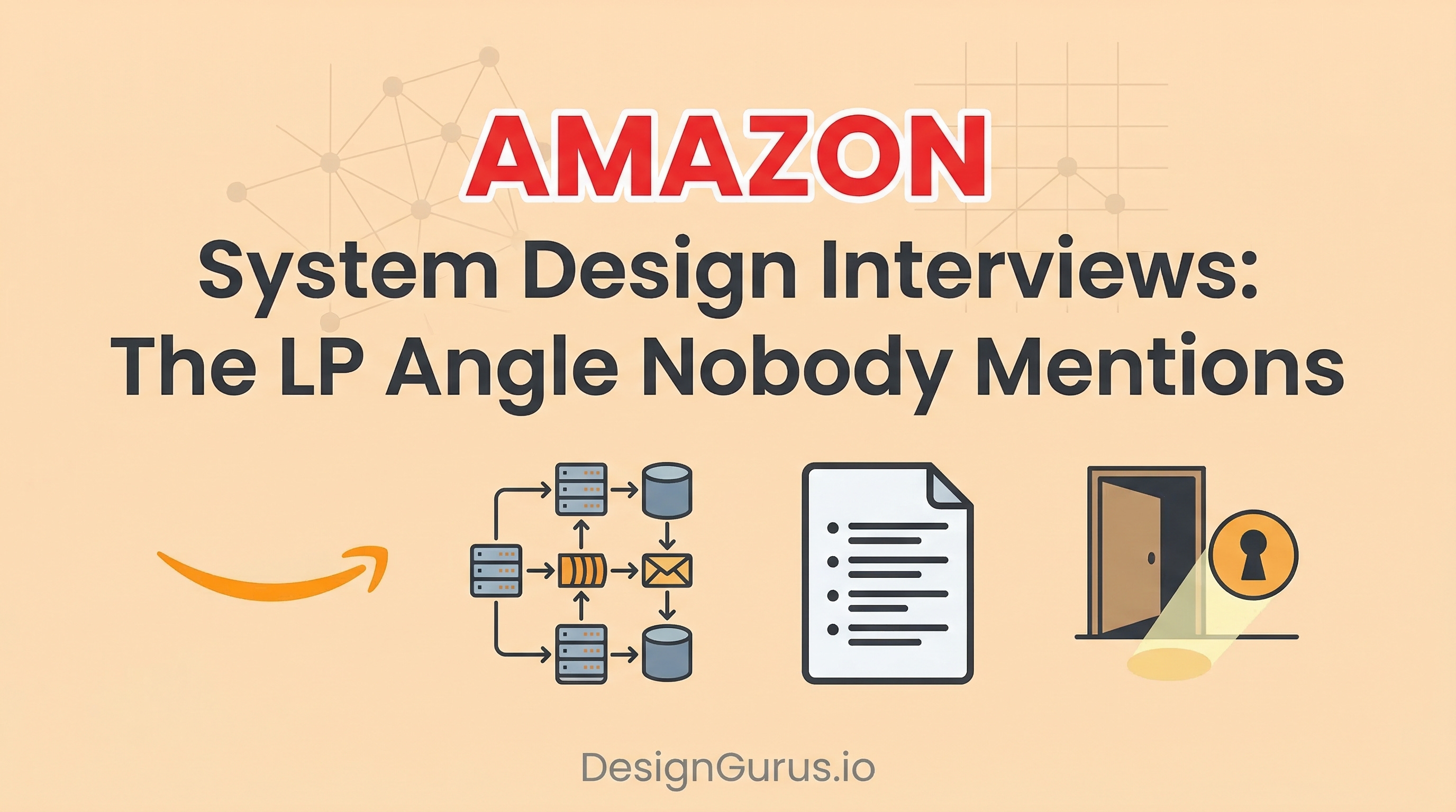 System Loop Amazon Amazon System Design Interviews: The LP Angle Nobody Mentions