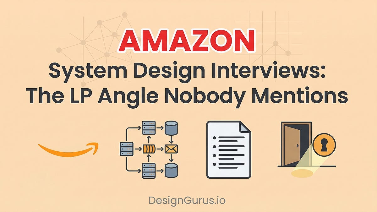 Amazon System Design Interviews: The LP Angle Nobody Mentions
