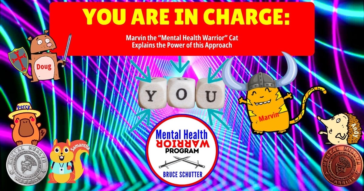 You Are in Charge: Marvin Explains How the Mental Health Warrior Program Empowers You