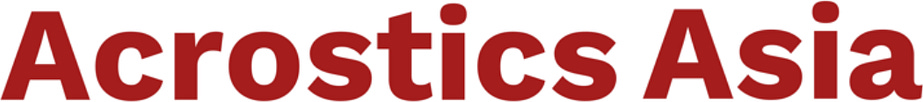 Acrostics Asia