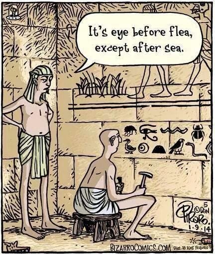 I before E except after C... Lol!! | Grammar jokes, Bizarro comic, Grammar nerd I before E except after C... Lol!! | Grammar jokes, Bizarro comic, Grammar nerd