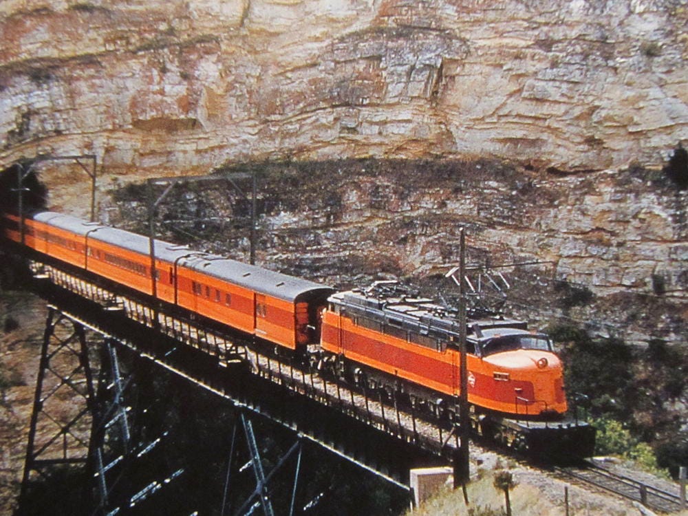 Olympian Hiawatha" (Train): Consist, Schedule, Route, Timetable