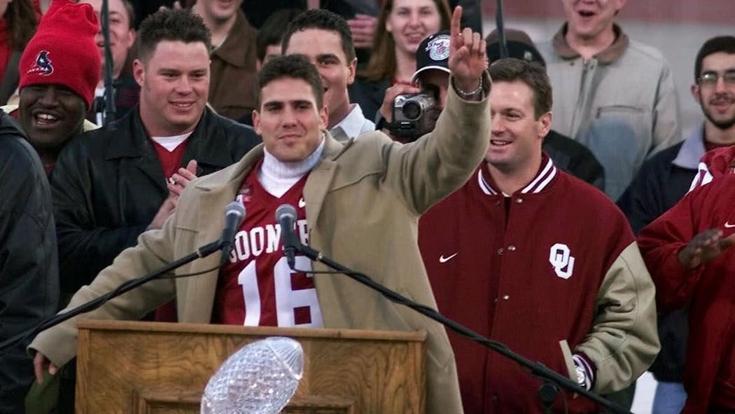 Patrick Fletcher - Bob Stoops - 2001 