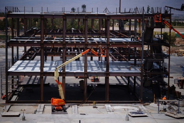 RH Gallery Under Construction