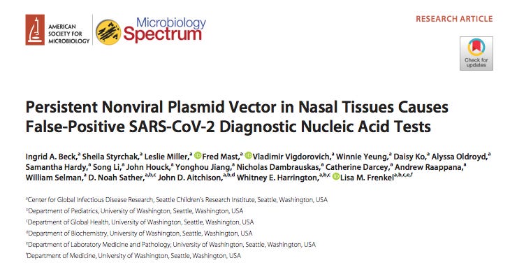 Curious case of nucleocapsid encoding Plasmids colonizing Lab staff