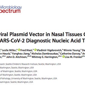 Curious case of nucleocapsid encoding Plasmids colonizing Lab staff