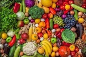 fruits and vegetables