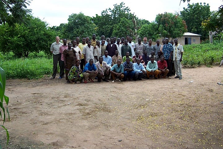 Leaders & Learners of 'Assemblée Evangélique de Pentecôte (AEP) · Jeunes Serviteurs de Dieu (JSD) · Léo · Ougadougou · 2002 · 2005 · 2008