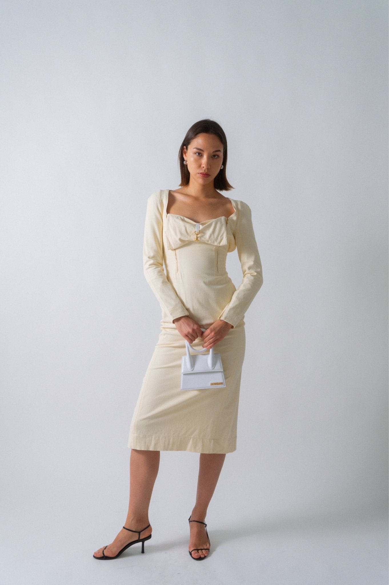 Jacquemus La Robe Terra Midi Dress - Bessette