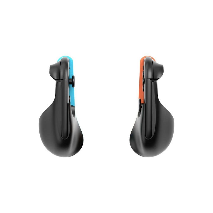 Switch 2 Gaming Mouse Grips - Joycon Protective Stand For FPS & Strategy Games, Enhanced Control & Portability