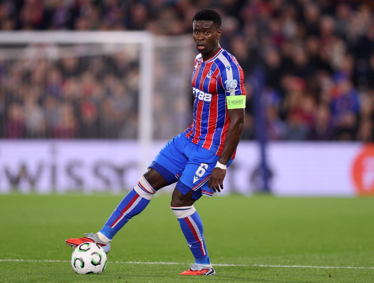 Marc Guehi in action for Palace this season Marc Guehi in action for Palace this season