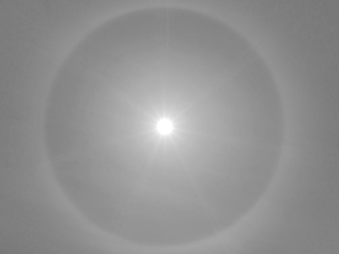 blue sky with white sun blue sky with white sun