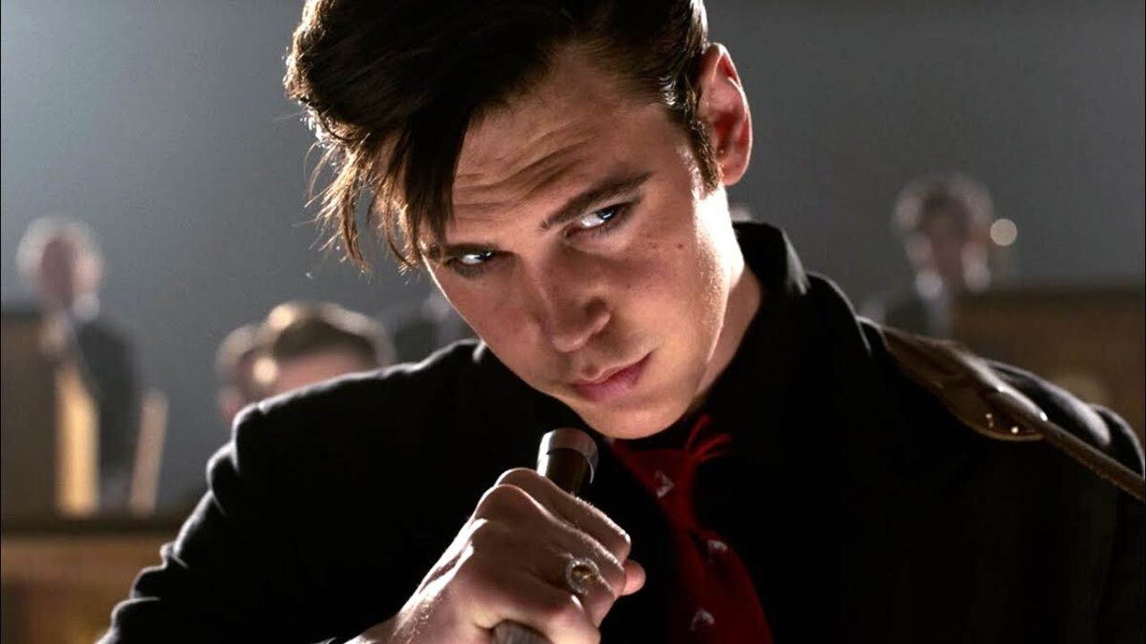 Austin Butler Says He Drank Microwaved Ice Cream and Ate Donuts to Gain  Weight to Play Elvis Presley | Entertainment Tonight