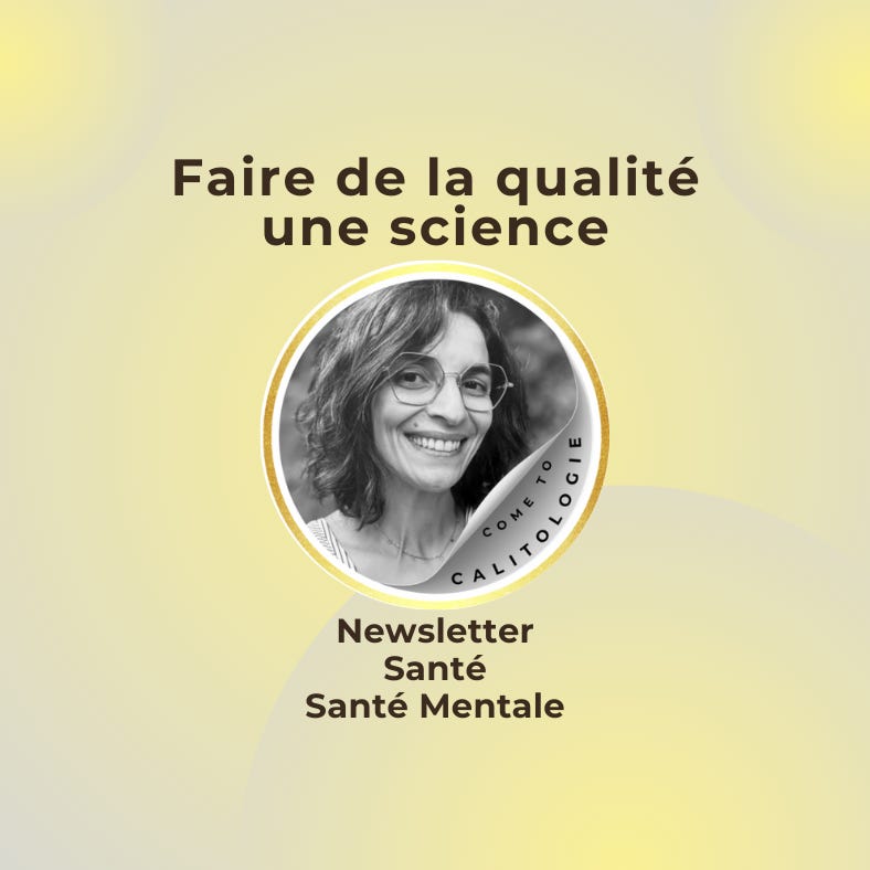 Faire de la qualité une science