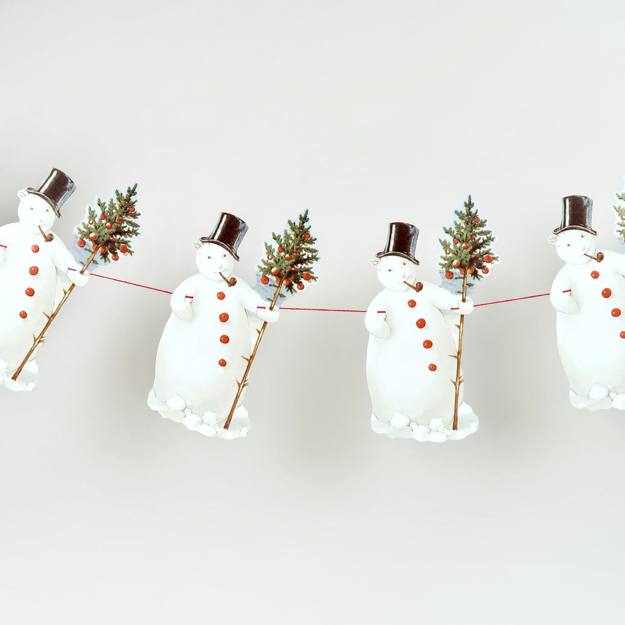 Snowman Garland