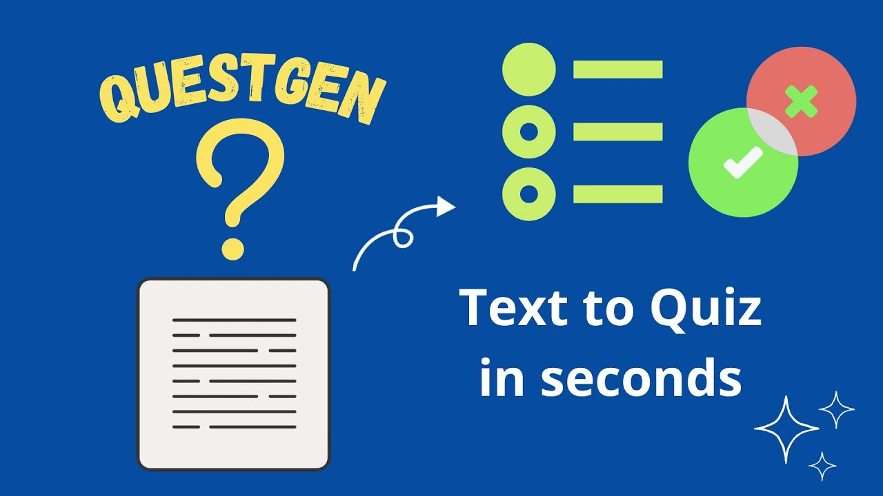 AI powered question generator : Questgen.ai - YouTube