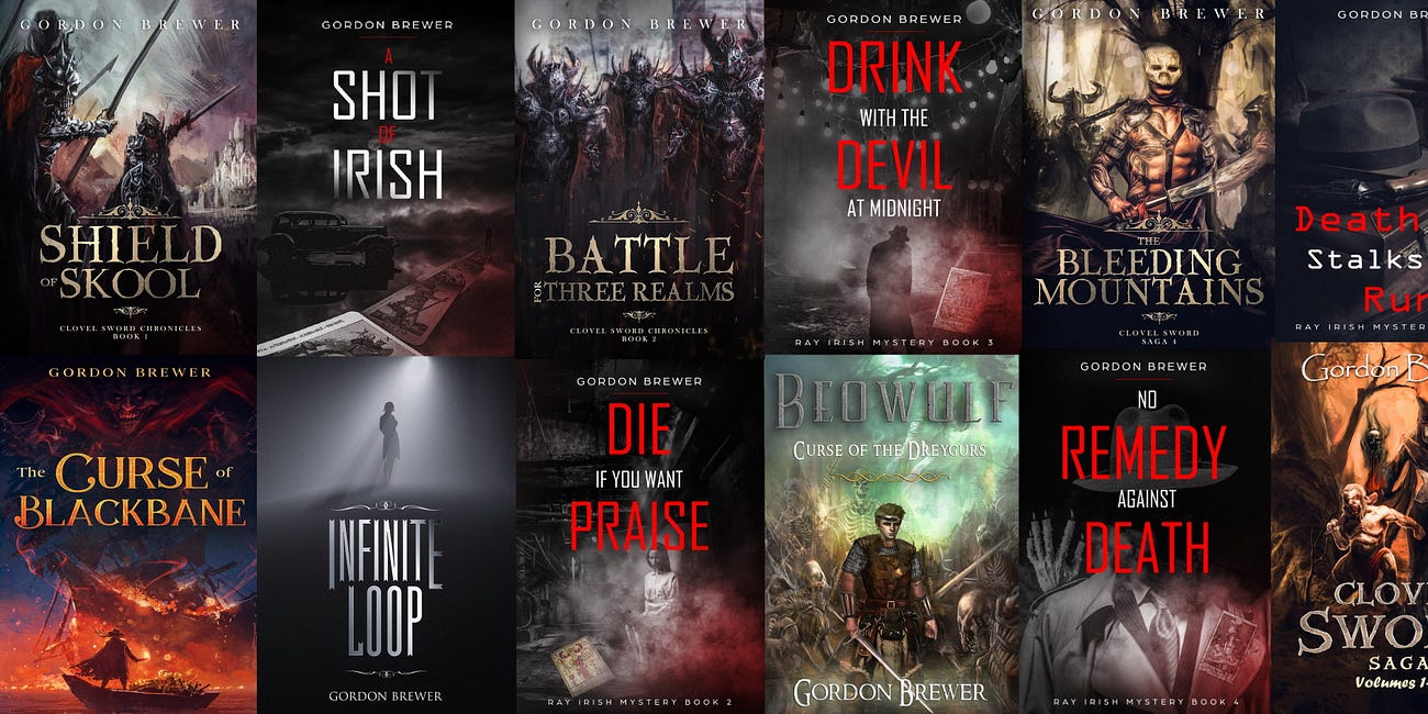 VIP Members can download EPubs of Gordon Brewer's Novels