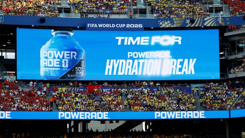 World Cup: FIFA's hydration break farce the ultimate insult for weary football fans - ABC News World Cup: FIFA's hydration break farce the ultimate insult for weary football fans - ABC News