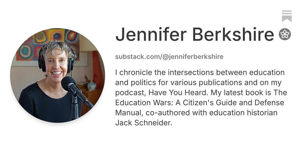 Jennifer Berkshire | Substack