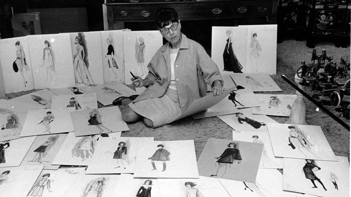 12 Dynamic Sketches From the Woman Who Dressed Grace Kelly and Judy Garland  - The New York Times