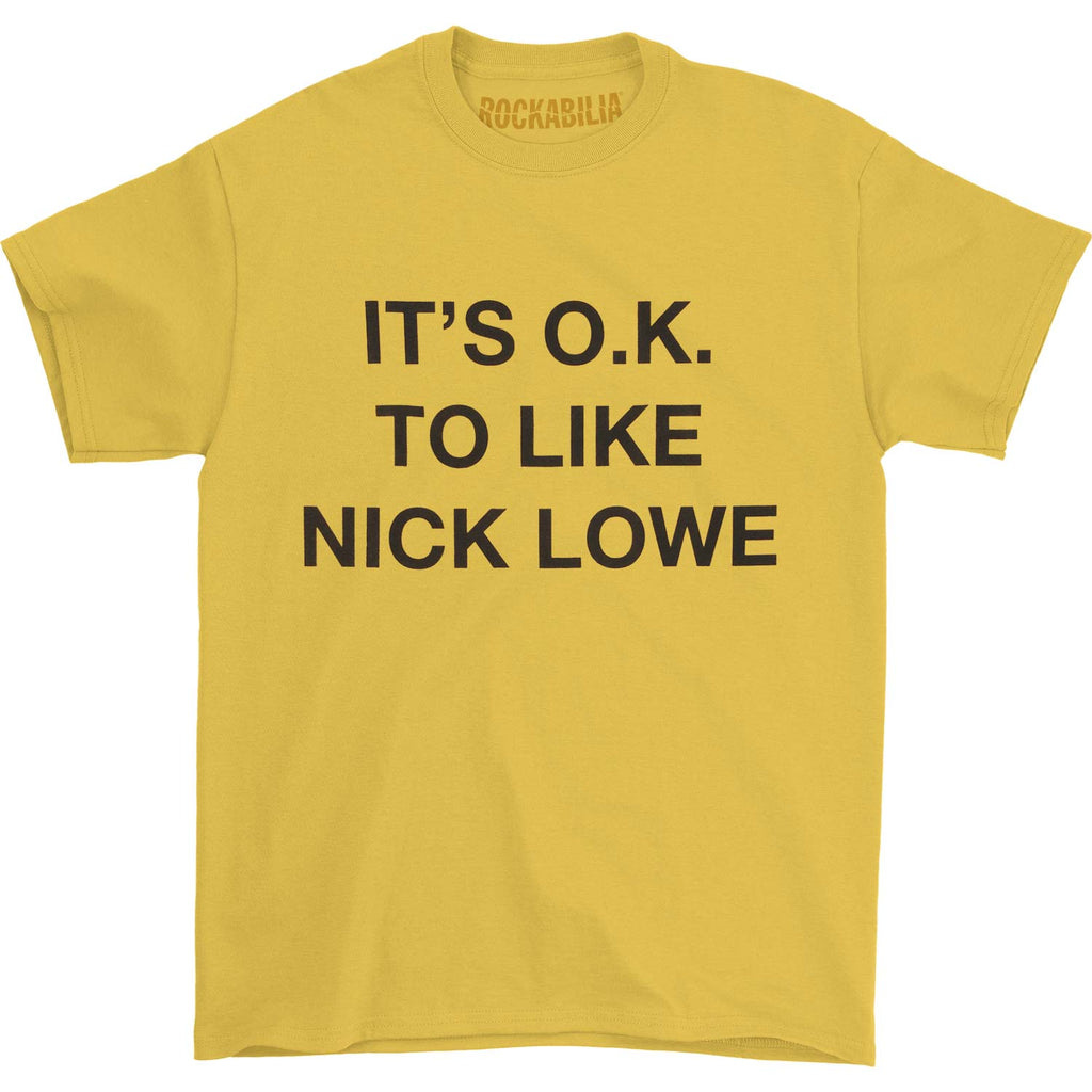 Nick Lowe Nick Lowe - It's O.K. (Mens) T-shirt