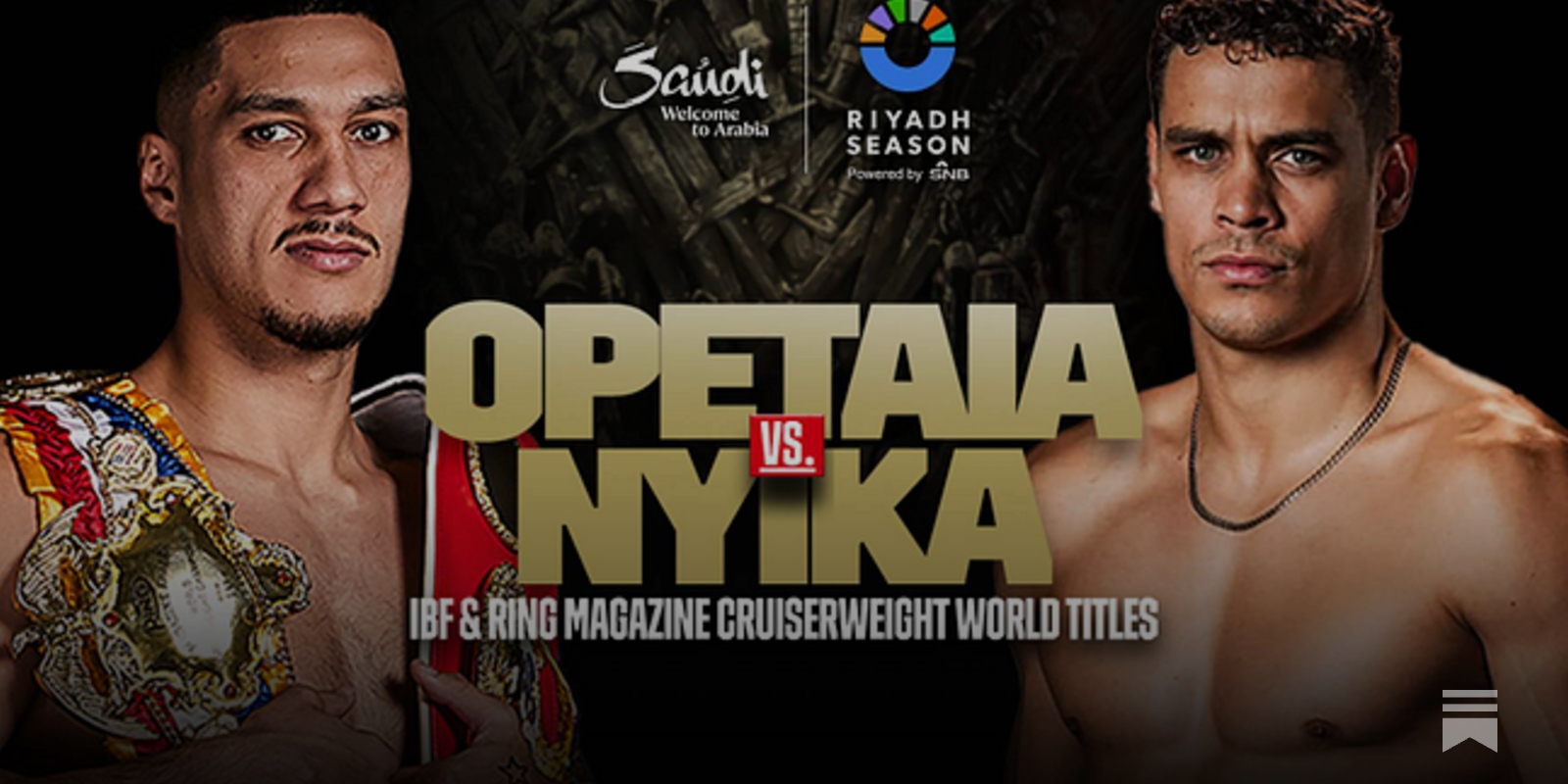 The updated daily fight schedule - by Dan Rafael