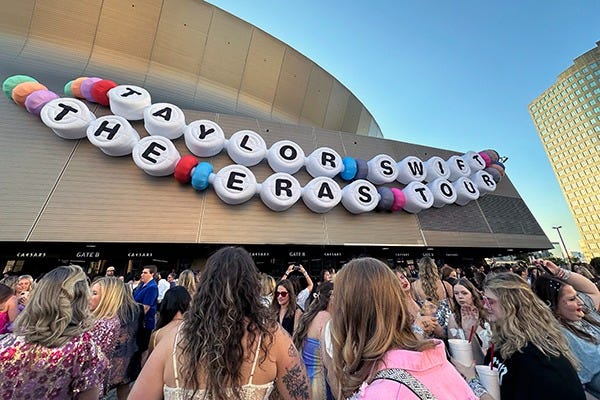 Taylor Swift Eras Tour Ceasars Superdome New Orleans Friendship Bracelet | rmrk*st | Remarkist Magazine