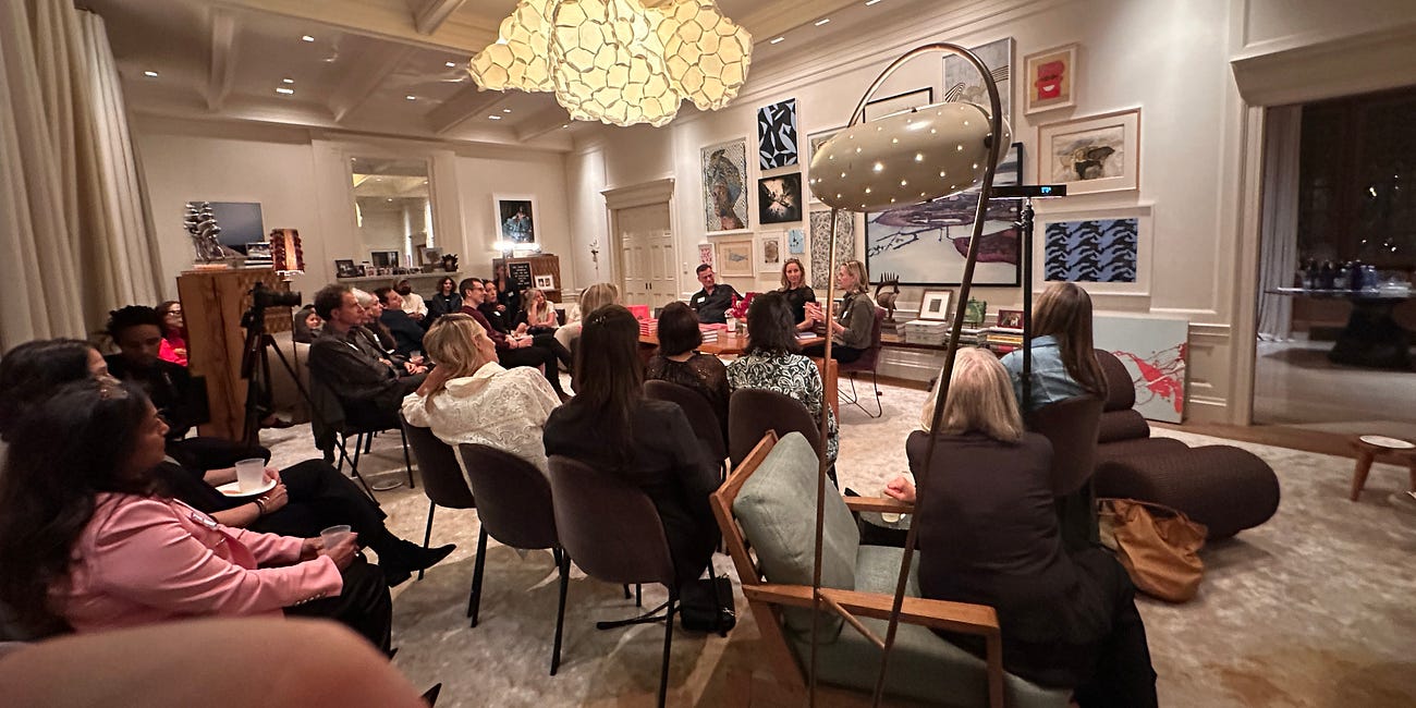 Eavesdrawing the New York Literati