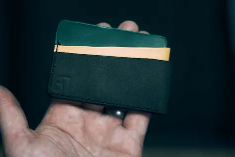 DIY Leather wallet