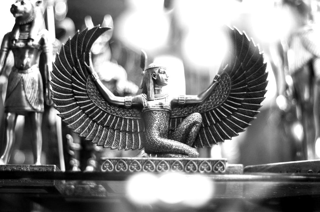 Goddess Isis figurine wallpaper Goddess Isis figurine wallpaper