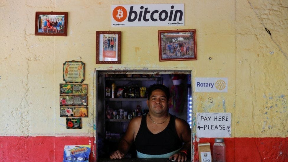 Bitcoin: El Salvador makes cryptocurrency legal tender - BBC News