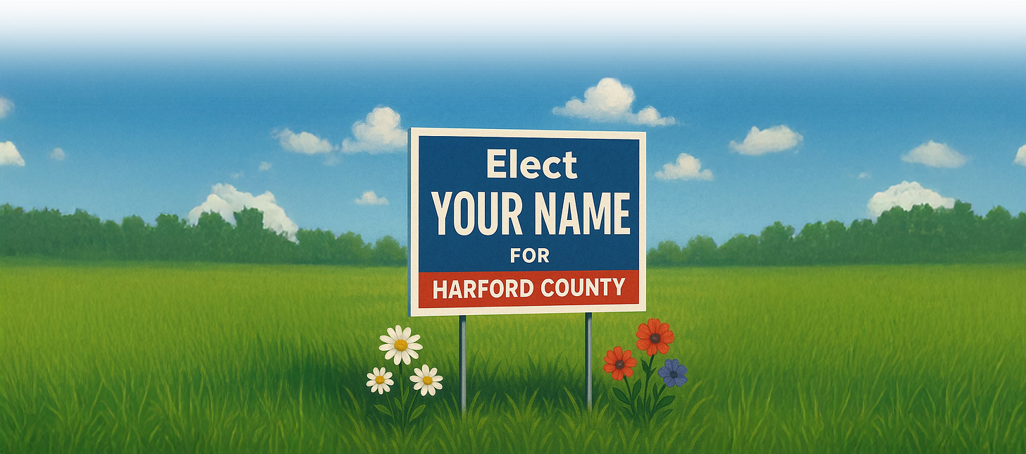 Run for office in Harford County!