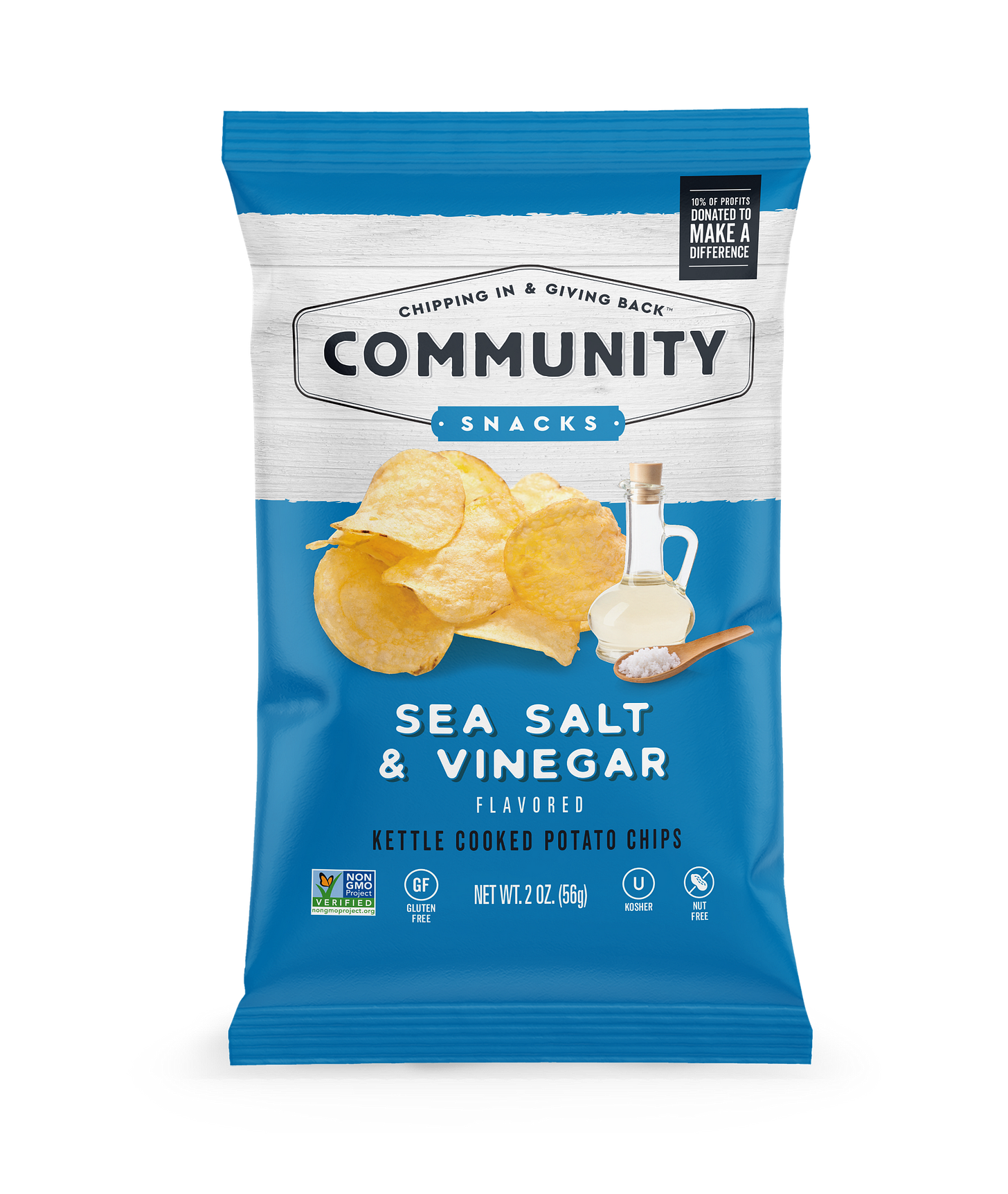 Sea Salt & Vinegar - 2 oz - 25 Count Sea Salt & Vinegar - 2 oz - 25 Count
