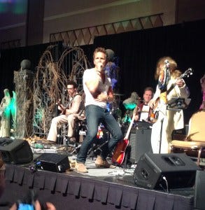 Sebastian gets down with EWB