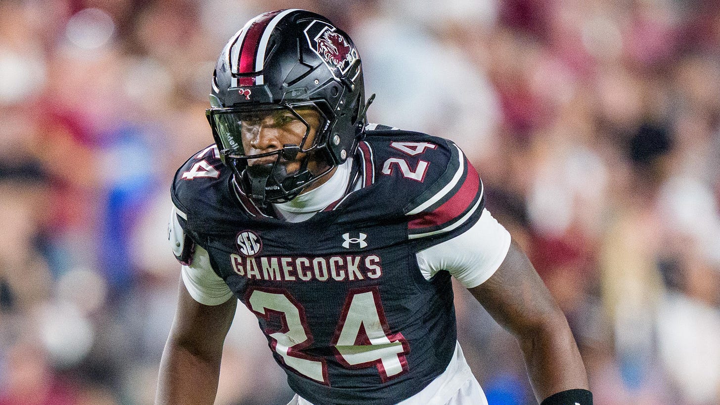 NFL Draft 2026 Scouting Report for South Carolina CB Jalon Kilgore