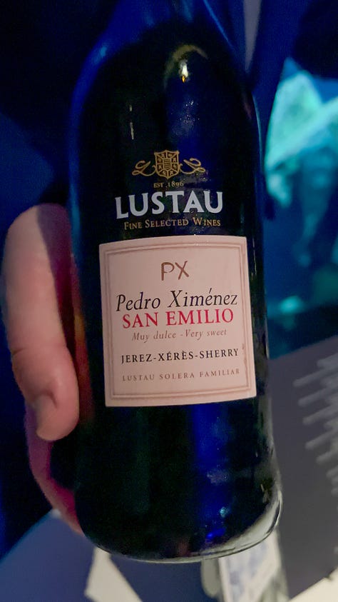 Lustau, San Emilio Pedro Ximénez Sherry (Solera Reserva) N.V. Pedro Ximénez Sherry (PX), Spain (Ossiano, BOCA)