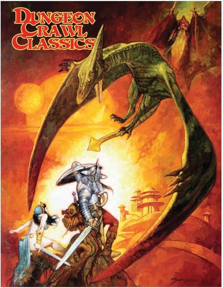 Amazon.com: Goodman Games Dungeon Crawl Classics RPG Sanjulian Ltd. Ed,  Game (GMG5070J) : Toys & Games